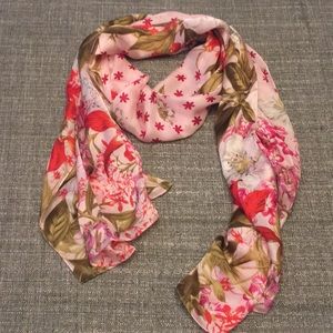 NWT 100% silk scarf